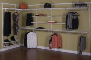adjustable open wire shelving
