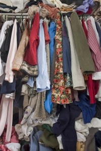 messy closet 